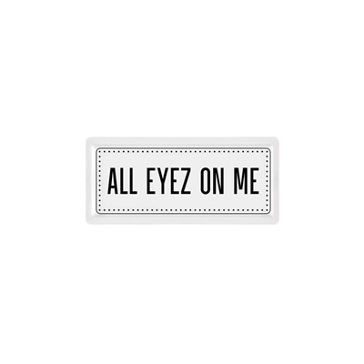 The Mia Dikdörtgen Servis All Eyez On Me - 35 X 16 Cm