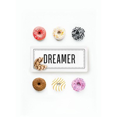 The Mia Dikdörtgen Servis Dreamer - 35 X 16 Cm