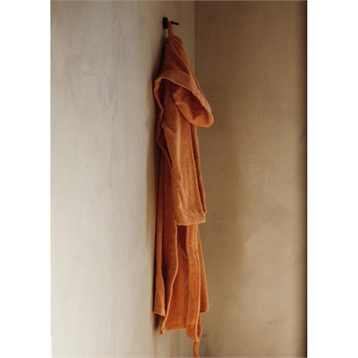 The Mia Fine Cotton Terracotta Bornoz Small Medium