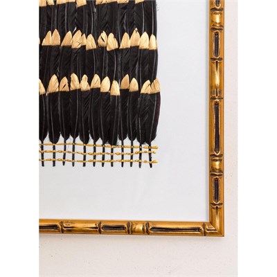 The Mia Flume Tablo Siyah 60x60x4 Cm Tbl0097
