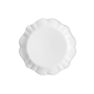 The Mia Grande Pasta Kek Standı Beyaz 32x12 Cm Grd0011