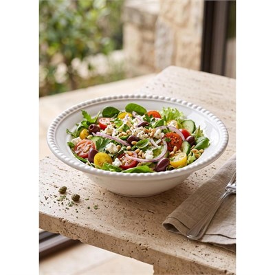 The Mia Grande Salata Kasesi Beyaz 22 Cm