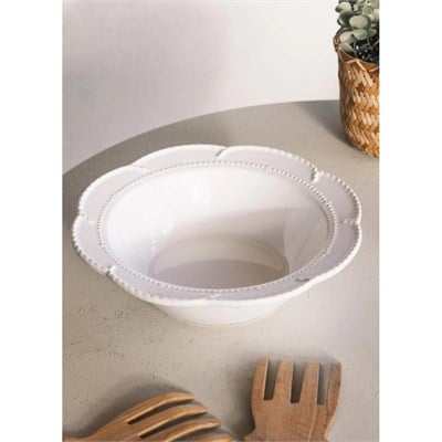 The Mia Grande Salata Kasesi Beyaz 31x9 Cm Grd0015