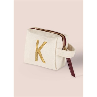 The Mia Harf Nakışlı Çanta K 14x12 Cm
