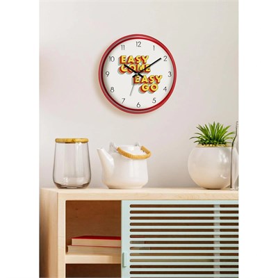 The Mia Hype Duvar Saati Easy Come 30 Cm