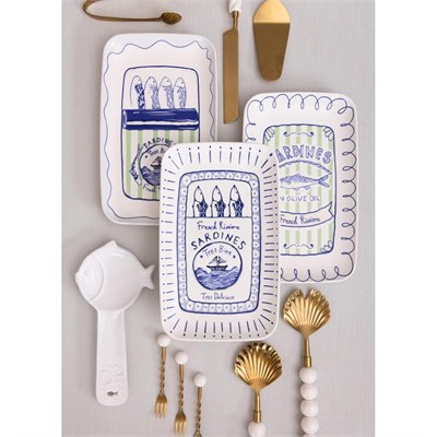 The Mia Italian Summer Dikdörtgen Servis Tabağı 31x20 Cm