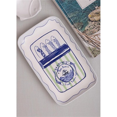 The Mia Italian Summer Dikdörtgen Servis Tabağı 31x20 Cm