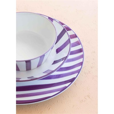 The Mia Joy Çorba Kasesi 6lı Set Mor 14 Cm