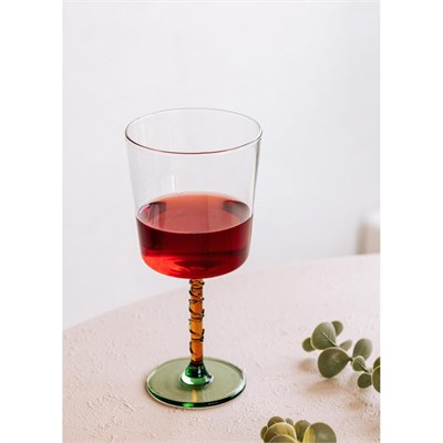 The Mia Line Şarap Kadehi Sarı 300 Ml