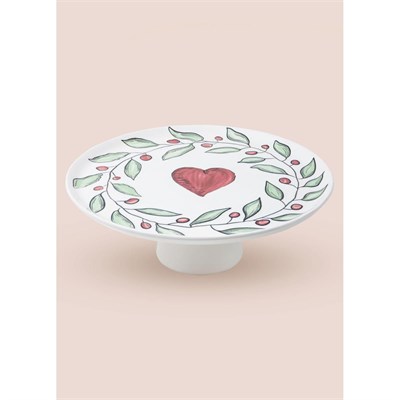 The Mia Luv Ayaklı Servis Tabağı 10x30 Cm