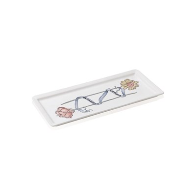 The Mia Luv Dikdörtgen Servis 35x16 Cm