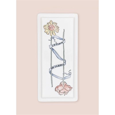 The Mia Luv Dikdörtgen Servis 35x16 Cm