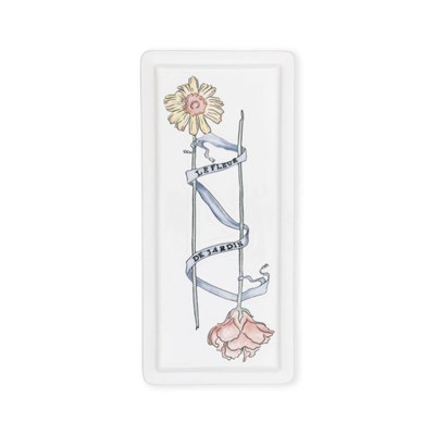 The Mia Luv Dikdörtgen Servis 35x16 Cm