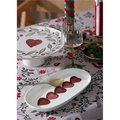 The Mia Luv Oval Servis 2li 29 Cm