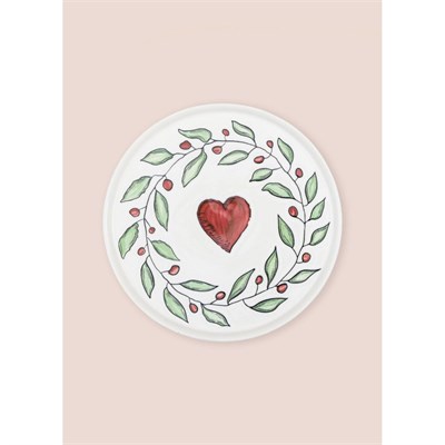 The Mia Luv Pasta Tabağı 6lı Set 19 Cm