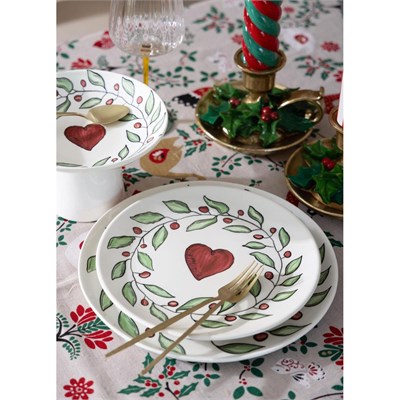 The Mia Luv Pasta Tabağı 6lı Set 19 Cm
