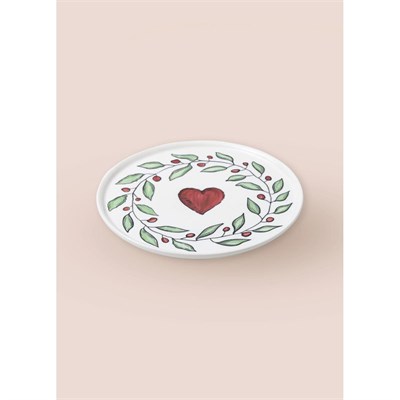 The Mia Luv Pasta Tabağı 6lı Set 19 Cm