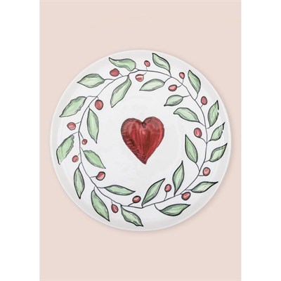 The Mia Luv Servis Tabağı 30 Cm