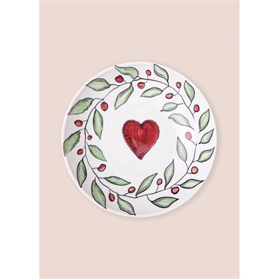 The Mia Luv Yemek Tabağı 6lı Set 20 Cm