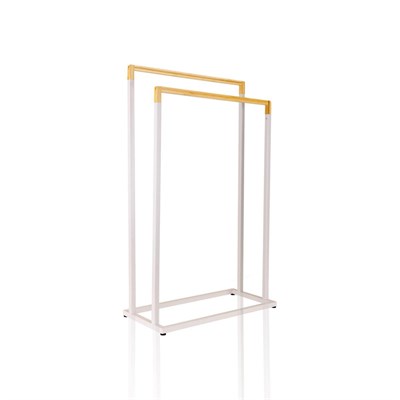 The Mia Metal Havlu Askılığı Gri Glv0764
