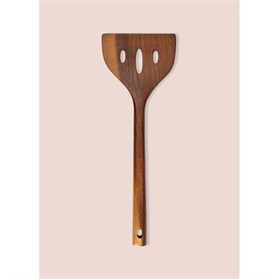 The Mia Natura Akasya Delikli Spatula 34x10 Cm