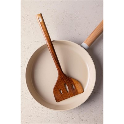 The Mia Natura Akasya Delikli Spatula 34x10 Cm