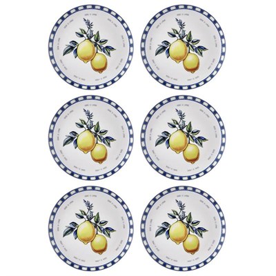 The Mia Odore Di Limone Servis Tabağı 6lı Set 26 Cm Odl004