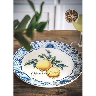 The Mia Odore Di Limone Servis Tabağı 6lı Set 26 Cm Odl003