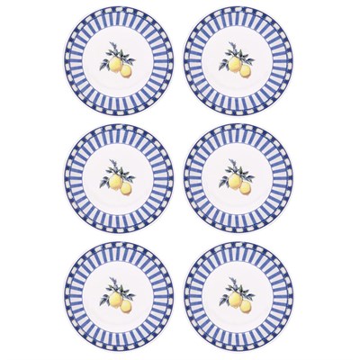 The Mia Odore Di Limone Yemek Tabağı 6lı Set 20 Cm