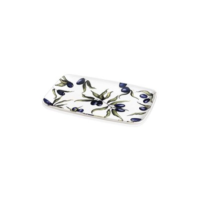 The Mia Olivos Dikdörtgen Servis Tabağı 31x20 Cm Ovs0016