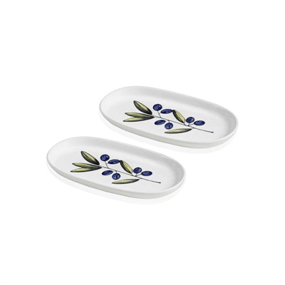 The Mia Olivos Oval Servis 2li 29 Cm