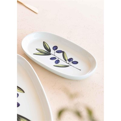The Mia Olivos Oval Servis 2li 29 Cm