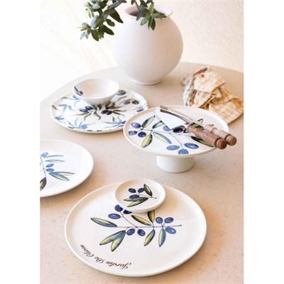 The Mia Olivos Servis Tabağı 30 Cm Ovs0006