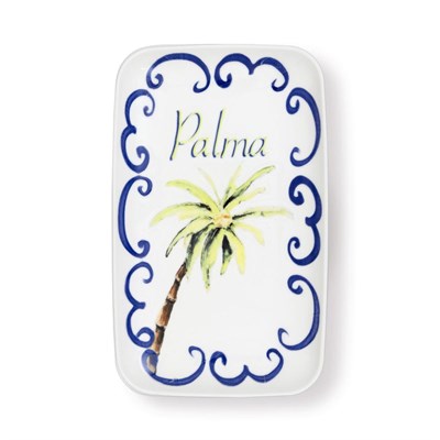 The Mia Palma Dikdörtgen Servis Tabağı 31x20 Cm