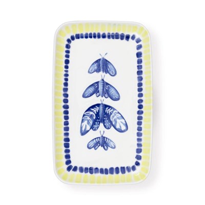 The Mia Palma Dikdörtgen Servis Tabağı 31x20 Cm
