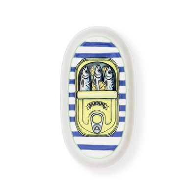 The Mia Palma Oval Servis Tabağı 2li 23 Cm