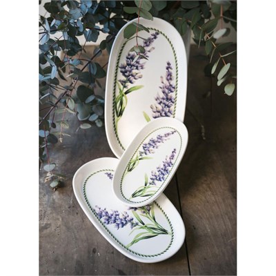 The Mia Provence Lavanta Oval Servis 2li 26 Cm