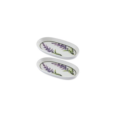 The Mia Provence Lavanta Oval Servis 2li 21 Cm