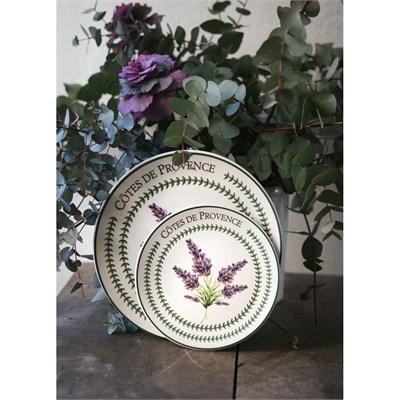 The Mia Provence Lavanta Servis Tabağı 6lı Set 26 Cm Prc04