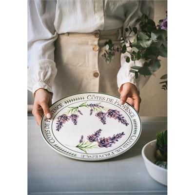 The Mia Provence Lavanta Servis Tabağı 30 Cm Prc0005