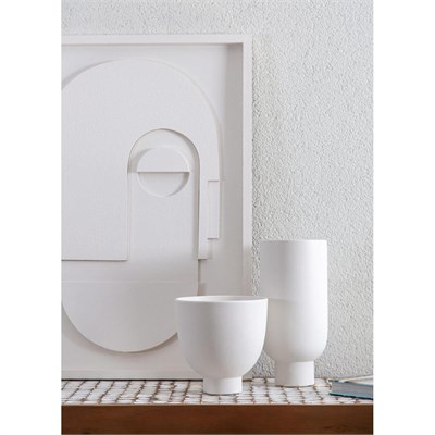 The Mia Pure Dekoratif Vazo 13x13x29 Cm