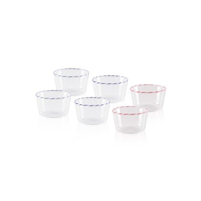 The Mia Simple Dondurmalık Tatlı Sunum Kasesi 6 Parça 150 Ml