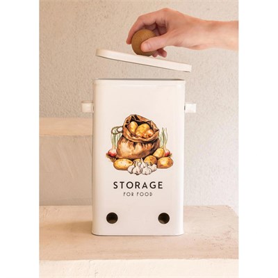 The Mia Storage Patates Soğan Kabı 13x20x32 Cm