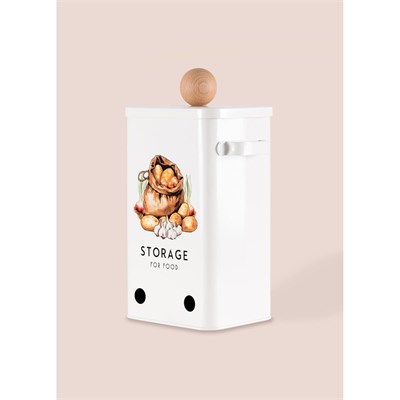 The Mia Storage Patates Soğan Kabı 13x20x32 Cm