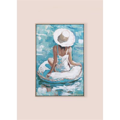 The Mia Summer Kanvas Tablo 60x90 Cm Tbl0068
