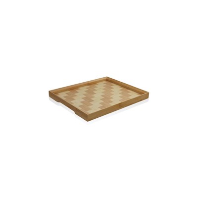 The Mia Wicker Bambu Tepsi 31x25 Cm Tps0066