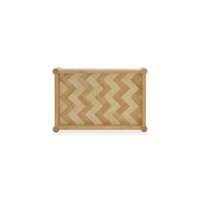 The Mia Wicker Bambu Tepsi 36x25 Cm Tps0072