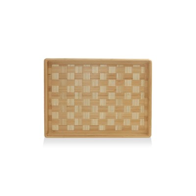 The Mia Wicker Bambu Tepsi 40x31 Cm Tps0067