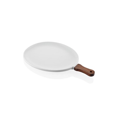 The Mia Woody Porselen Servis 40x26 Cm