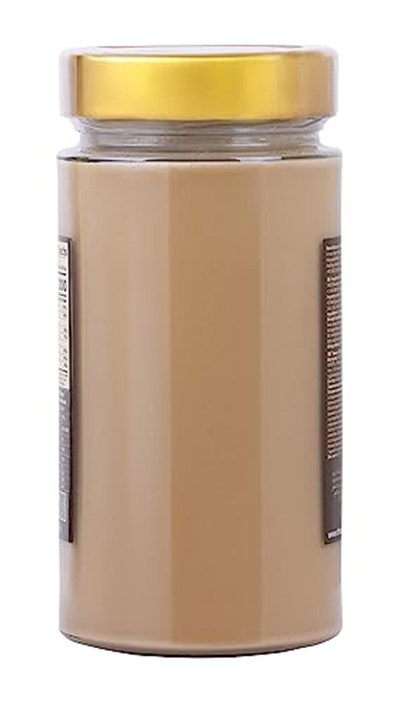 The Mill Tahin 500 g Cam Kavanoz - Helal - Veganlara Uygun - İnce Öğütülmüş Susam - Doğal Olarak İşlenmiş - Atıştırmalık ve Kahvaltı İçin İdeal - Pekmezle Karıştırılabilir - Demir ve Vitamin Kaynağı